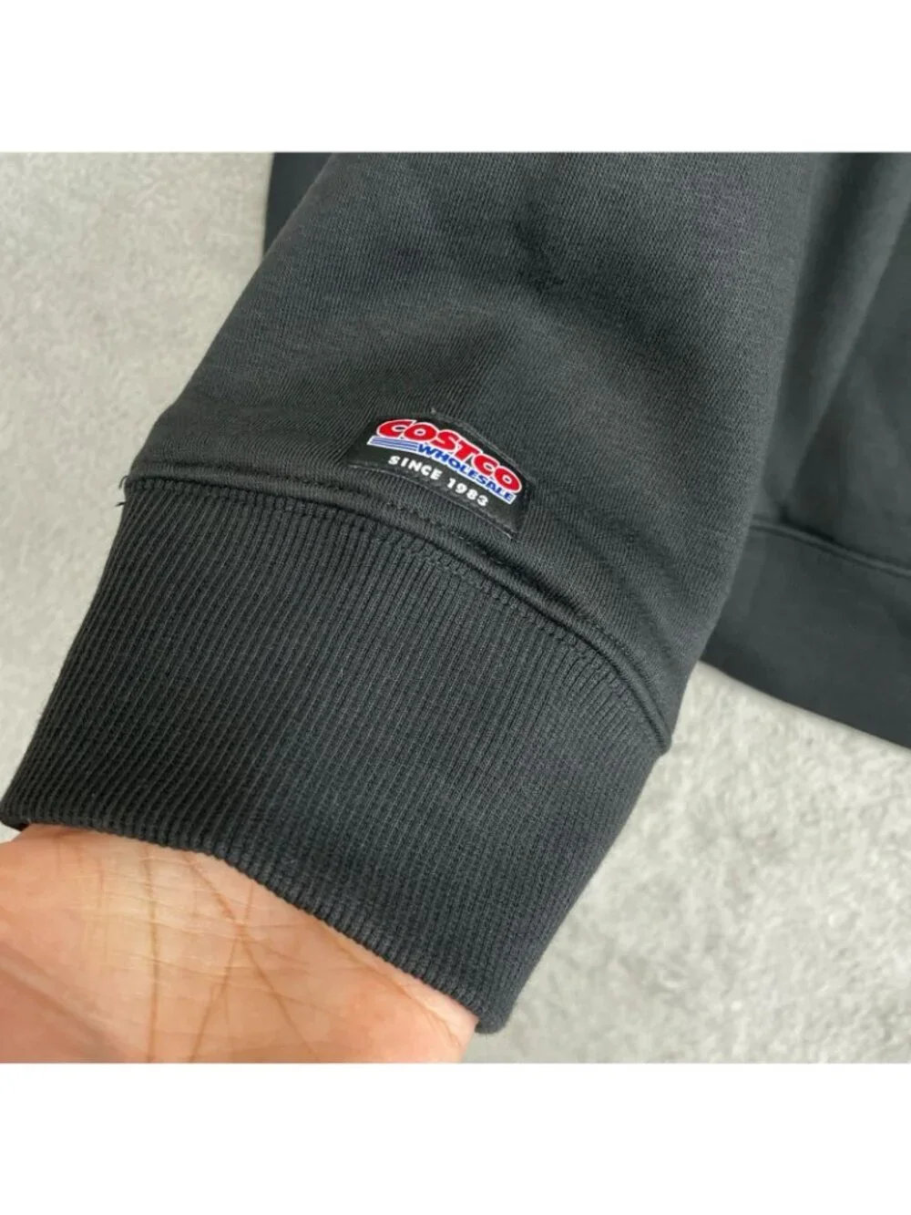 💥   Signature Men's L Women's  XL Costco Hoodie Unisex Black  J2115